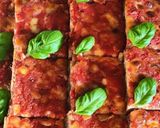 Foto del passaggio 8 della ricetta Pizza margherita con farina di semola saraceno e curry