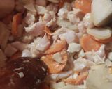 Tárkonyos csirkeragu leves recept fázis 2 fotója