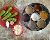 # કાઠિયાવાડી ભરેલા મરચાં #(bhrela marcha recipe in Gujarati) રેસીપી સ્ટેપ1ફોટો