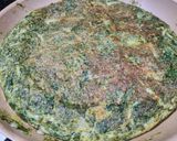 Foto del paso 4 de la receta: TORTILLA DE ESPINACAS RELLENA ❤️