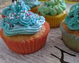 Foto langkah ke 5 dari resep Cupcake Vanilla.