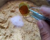 A picture of step 3 of No egg omelet...for veggies.
