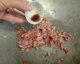 รูปขั้นตอนการทำที่ 4 ของ ข้าวกะเพราเนื้อสับ-ไข่ดาว