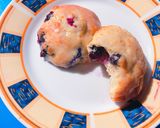 Φωτογραφία βήματος 7 της συνταγής Blueberry-banana chewy cookies