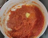 A picture of step 4 of Papaya ladu.