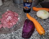 Foto del paso 2 de la receta: Arrolladitos primavera de cerdo