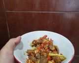 Foto langkah ke 8 dari resep Bakso Balado.