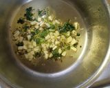 A picture of step 4 of Moong dal fry.
