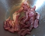 蘆筍炒豬肉的食譜步驟1照片