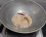 A picture of step 3 of Sarson Ka Saag.