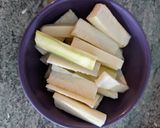 Une image de l'étape 1 de Frites de courgettes.