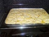 Pastel de raya blanca