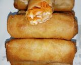 A picture of step 6 of Carrot and Cheese Spring Rolls.