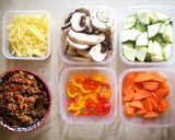 Foto del paso 2 de la receta: Molde de huevo con vegetales