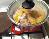 Háztáji kakaspörkölt nokedlivel recept fázis 2 fotója