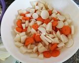 🧡Könnyű, tárkonyos vegyes zöldségleves hús, habarás, rántás nélkül - Jucus módra🧡 recept fázis 1 fotója