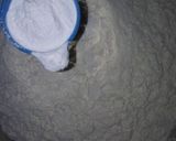 A picture of step 1 of Pizza Without Oven.
