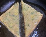 A picture of step 6 of Pan fried opened Potato Sandwich.