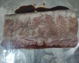 Foto del paso 3 de la receta: Lomo de Cerdo en Papillote con Salsa Barbacoa y Perrins con Patatas Asadas