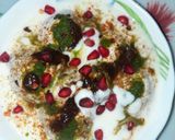A picture of step 6 of Dahi Vada.