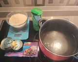 Foto del paso 1 de la receta: Arroz negro (el más fácil de hacer)