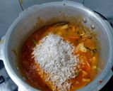 A picture of step 4 of Vegetable Biryani.
