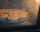 A picture of step 6 of Christmas special vanilla tutti fruti cup cakes.