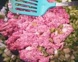A picture of step 1 of Philly Sloppy Joes.