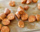 Une image de l'étape 1 de Chorizo à la tomate et aux pommes de terre au Cook Expert.