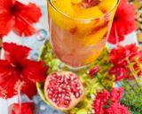 A picture of step 3 of Mango Pomegranate Refreshments.