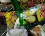 Foto langkah ke 5 dari resep Pasta Wijen Hitam.