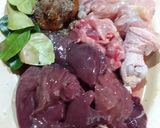รูปขั้นตอนการทำที่ 1 ของ แกงพริกตับไก่