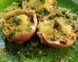 A picture of step 11 of Crisp tangy katori chaat.
