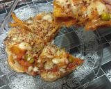 A picture of step 8 of Leftover Rice Pizza.