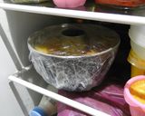 Φωτογραφία βήματος 7 της συνταγής Κρέµα Καραµελέ µε Μεθυσµένες Φράουλες