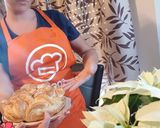 Pas rețetă Pâine în formă de trandafir 1 fotografie