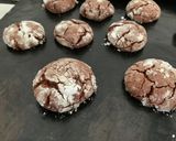Une image de l'étape 8 de Crinkles au chocolat.