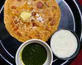 A picture of step 14 of Gobhi paratha or cauliflower paratha.