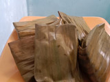Nagasari pisang (kue pisang)