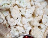 A picture of step 1 of Fried cauliflower.