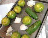A picture of step 3 of Salsa Verde (Tomatillo Sauce).