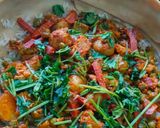 A picture of step 8 of Veg. Pardaya Biryani.