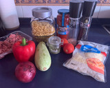 Foto del paso 1 de la receta: Pasta con carne picada y verduras