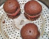 Foto langkah ke 8 dari resep Brownies Coklat Kukus tanpa Cetakan Loyang No Ribet.