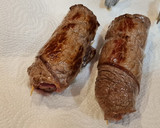 Foto del paso 5 de la receta: Rollitos de ternera en salsa de pimientos