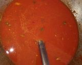 A picture of step 3 of Veg Manchurian.