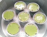 Foto langkah ke 6 dari resep Bolu Kukus Pandan Mekar (Mudah & Gak Bau Amis).