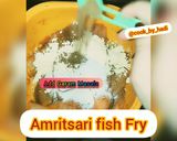 A picture of step 3 of Amritsari fish Fry with finger chip.
