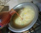 A picture of step 5 of Chicken Corn Soup.
