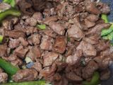 Tumis daging sapi dan paprika